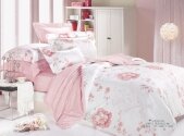 Комплект постельного белья Ранфорс ТМ Viluta - 8626 розовый