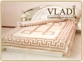 Одеяло шерстяное жаккардовое ТМ Vladi - Люкс