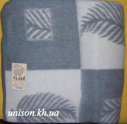 Одеяло шерстяное ТМ Vladi - Лист