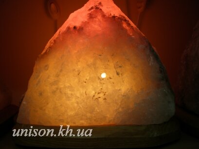 Соляная лампа Скала 4-5 кг цветная лампа