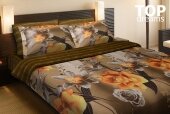 Комплект постельного белья TM TOP Dreams - Осенний букет