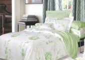 Комплект постельного белья Ранфорс ТМ Viluta - 8626 зеленый