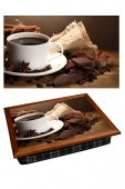 Поднос подушка - Кофе и шоколад