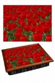Поднос подушка - Тюльпаны