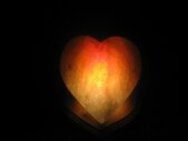 Соляная лампа «Сердце» 4-5 кг цветная лампа
